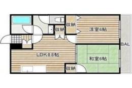 淀リバーハイツ間取り図面