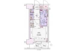エステムコート新大阪Ⅸグランブライト間取り図面