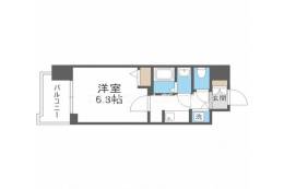 S-RESIDENCE天満Gracis間取り図面