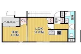 クレアール茨木間取り図面