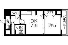 ONE ROOF FLAT FUKUSHIMA間取り図面