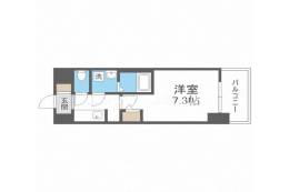 LaDouceur西天満間取り図面