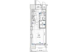 エスリード御堂筋梅田間取り図面