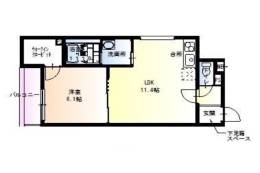 フジパレス豊里Ⅲ番館間取り図面