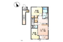 （仮称）茨木市宇野辺アパート新築工事間取り図面