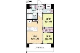 ソルレヴェンテ新梅田間取り図面