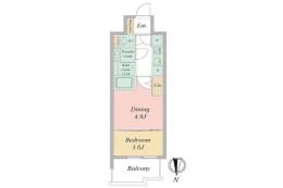 セレニテ東梅田アリエ間取り図面