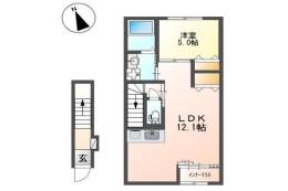 （仮称）吹田市清和園町新築アパート間取り図面