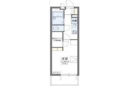 レオパレスグリーンアイビー間取り図面
