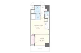 リュエルうめきた間取り図面