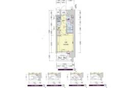 プレサンス梅田東アルファ間取り図面