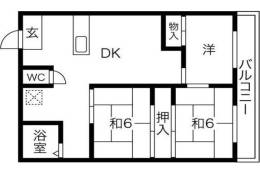 高塚増田ハイツ間取り図面