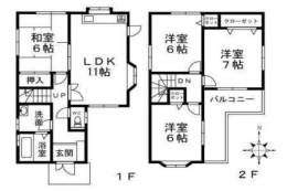 貸家間取り図面