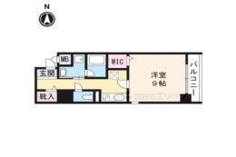 グーテンターク富田2間取り図面