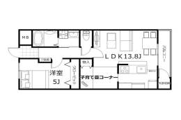 森田マンション間取り図面