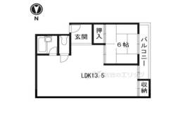 コスモハイツ大畑間取り図面
