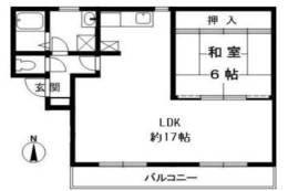 コート川西間取り図面