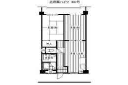 此君園ハイツ間取り図面
