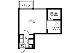 アスール江坂3rd間取り図面