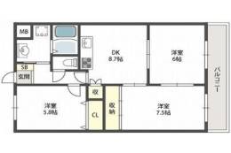 アルバ摂津間取り図面