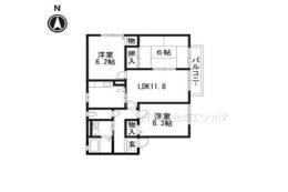 サンビューラ津之江Ｂ棟間取り図面