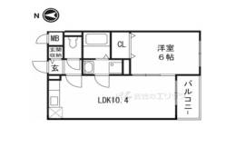 サザンクロスｗｅｓｔ間取り図面