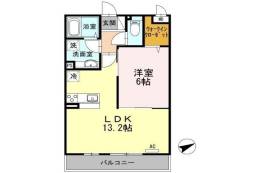 シャルムＢ間取り図面