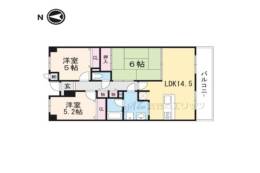 ライオンズマンション水無瀬壱番館間取り図面