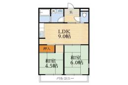 タウンハイツ穂積間取り図面