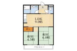 タウンハイツ穂積間取り図面