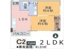 西駅前ハイツ間取り図面