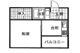 郡山薩摩マンション間取り図面