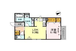 セジュール上穂積間取り図面