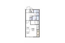 レオパレスＯｐｔｉｍ安満間取り図面