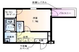 フジパレス垂水町Ⅱ番館間取り図面