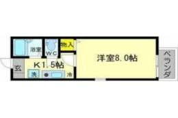 ハイツサン幸Ⅱ間取り図面