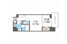 エル・セレーノ天満橋間取り図面
