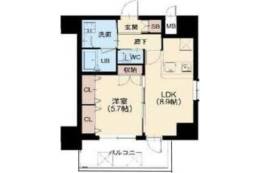 スプランディッド江坂駅前間取り図面