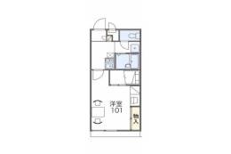 レオパレスグランシャリオ間取り図面