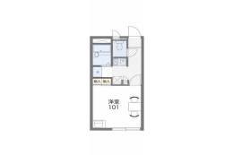 レオパレスＷｅｓｔ　Ｂｅｌｌｓ間取り図面