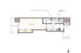 オリエンタル江坂間取り図面