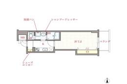 オリエンタル江坂間取り図面