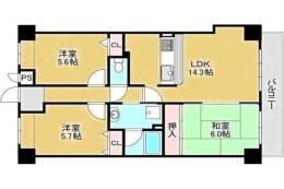 ル・アン緑地間取り図面