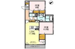 セジュール　ド　ソレイユⅡ　B棟間取り図面
