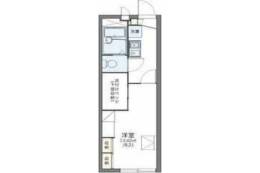 レオパレスノーサイド平田間取り図面