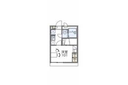レオパレスハイムシード間取り図面