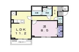Ｋ’ｓ　ｆｌａｔ間取り図面