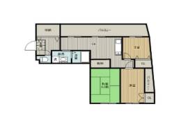 北清水マンション間取り図面