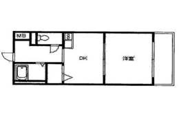 クィーンズコート総持寺間取り図面