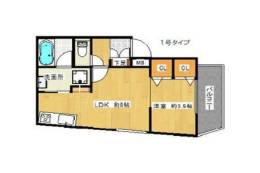 パロス江坂垂水町アイシア間取り図面